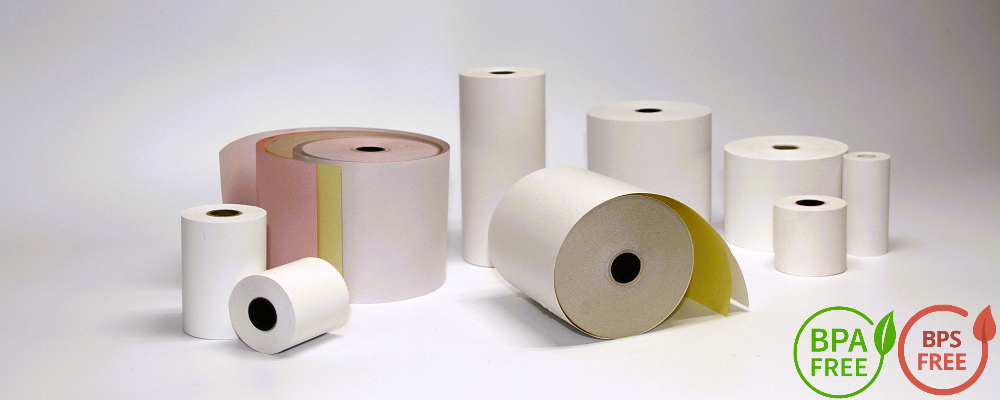 Till Rolls BPA Free BPS Free Receipt Paper Rolls