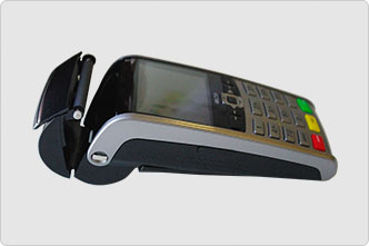 How to change Credit Card Machine - PDQ Paper Roll Step 1