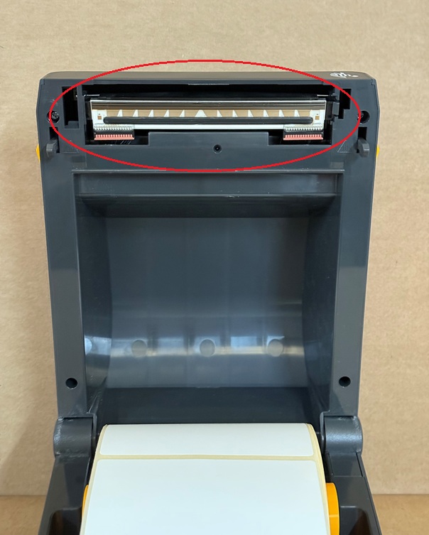 Clean Thermal Printer Head Step 3