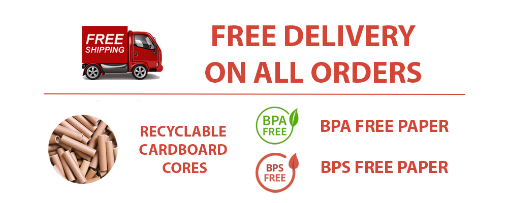 Till Roll King Free Delivery BPA Free BPS Free Paper