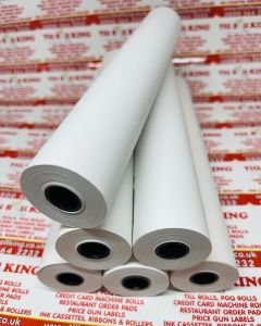 216mm x 15 Metres Thermal Fax Paper Rolls