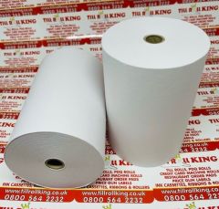 2 Ply Till Paper Receipt Rolls 114mm x 80mm
