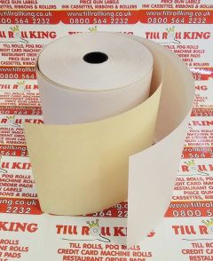 2 Ply Till Kitchen Printer Paper Receipt Rolls 76mm x 70mm