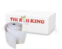 76mm x 76mm 2 Ply Till Kitchen Printer Paper Receipt Rolls