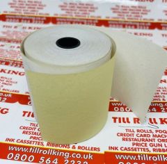 2 Ply 57mm x 55mm Till Paper Receipt Rolls