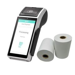 AMP 8200 Credit Card PDQ Rolls Thermal Till Receipt Paper Rolls