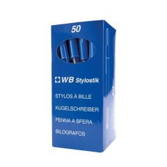 Ball Point Pens Blue Box of 50
