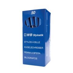 Ball Point Pens - Blue (Box of 50)