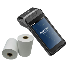 Buckaroo Buck Smart Plus Credit Card PDQ Rolls Thermal Till Receipt Paper Rolls