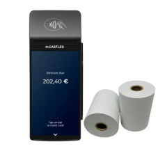 Foodhub Pocketpay Pro Credit Card PDQ Rolls Thermal Till Receipt Paper Rolls