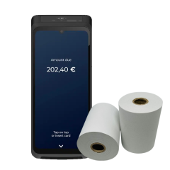 Castles S1F4 Credit Card PDQ Rolls Thermal Till Receipt Paper Rolls