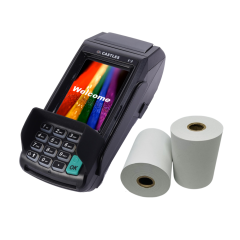 Merchant Savvy Castles VEGA 3000 Mobile Credit Card PDQ Rolls Thermal Till Receipt Paper Rolls