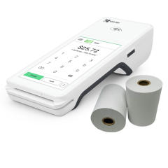 Merchant Savvy Clover Flex 1/2/3 Credit Card PDQ Rolls Thermal Till Receipt Paper Rolls