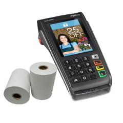 Merchant Savvy Ingenico Desk 5000 Credit Card PDQ Rolls Thermal Till Receipt Paper Rolls