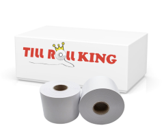 Linerless Labels Sticky Media Takeaway MaxStick Rolls 58mm x 65 Meter