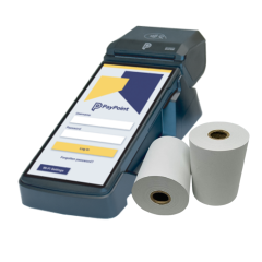 Paypoint Mini Credit Card PDQ Rolls Thermal Till Receipt Paper Rolls