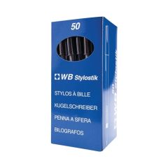 Ball Point Pens - Black (Box of 50)