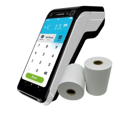 Breathe Payments SATURN 1000 Credit Card PDQ Rolls Thermal Till Receipt Paper Rolls