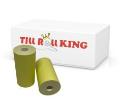 57mm x 30mm Thermal Paper Receipt Till Rolls Yellow