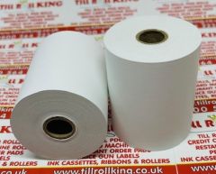 57mm x 50mm Thermal Receipt Paper Till Rolls Credit Card PDQ Rolls 