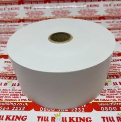 80mm x 190mm Thermal Receipt Printer Paper Till Rolls Kiosk Ticket Eater