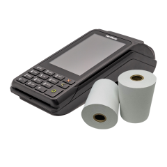 Retail Merchant Services Verifone V240M Credit Card PDQ Rolls Thermal Till Receipt Paper Rolls