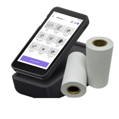 PayPal Zettle Credit Card PDQ Rolls Thermal Till Receipt Paper Rolls